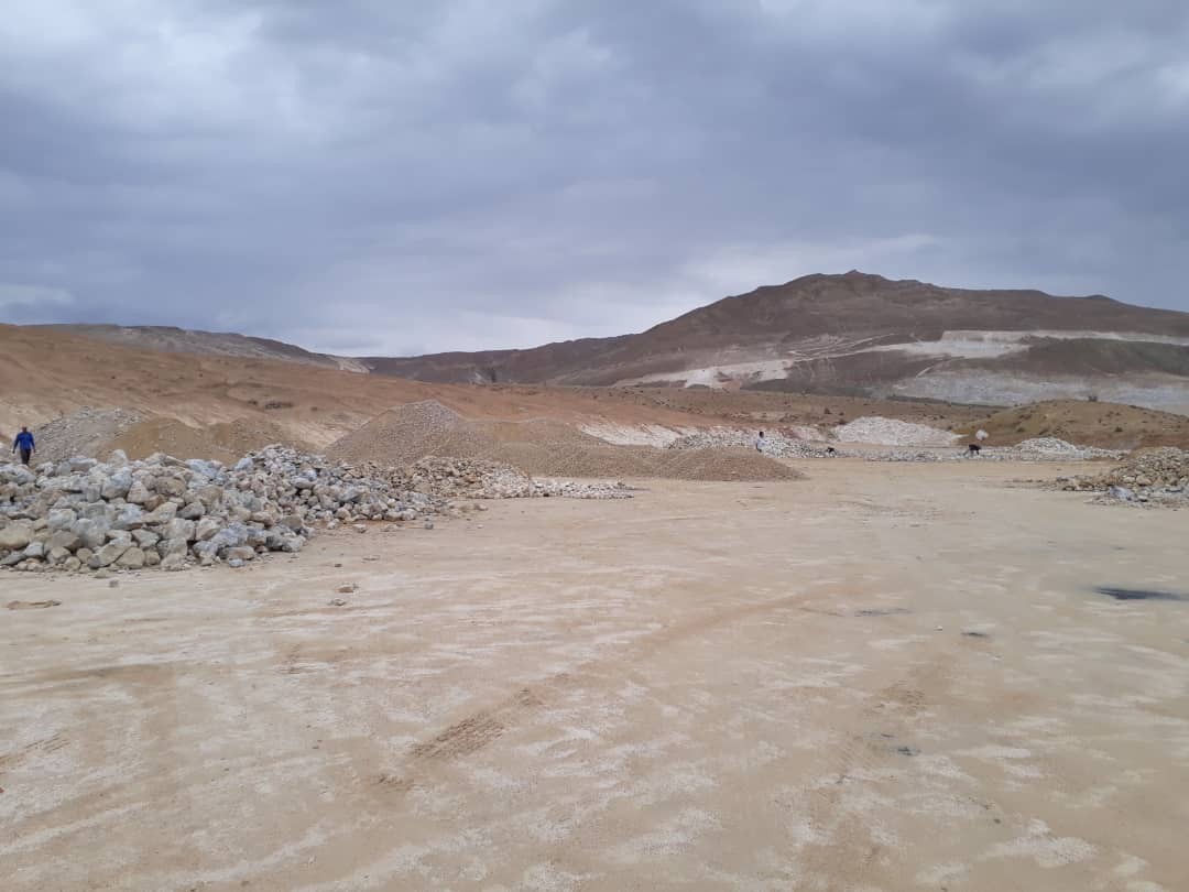 بزرگترین معدن سلستین ایران